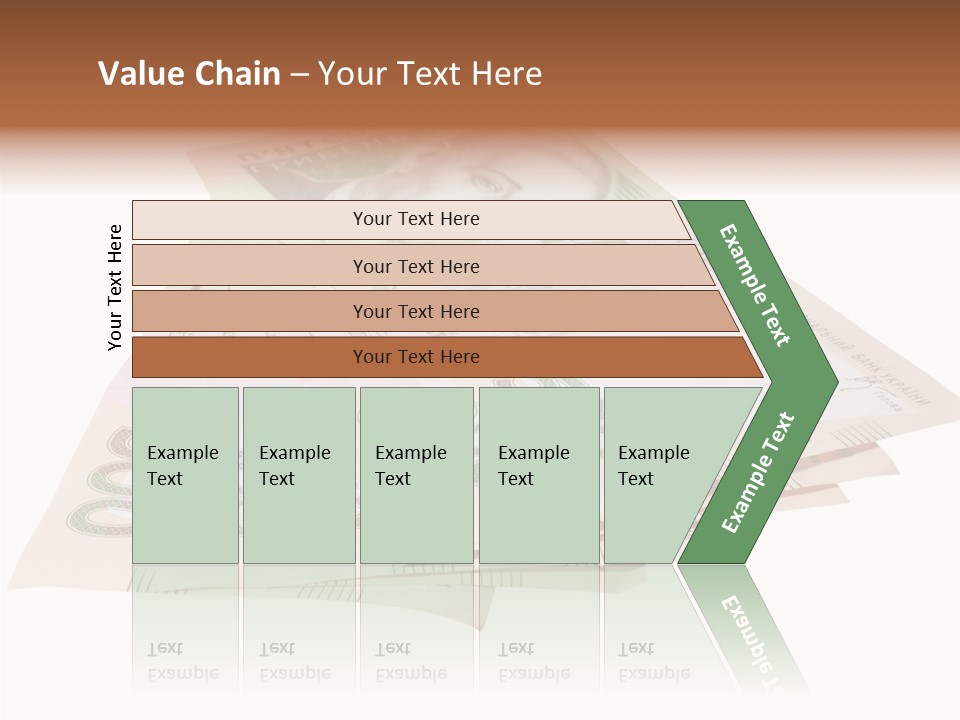 Grivna Economy Foreign PowerPoint Template