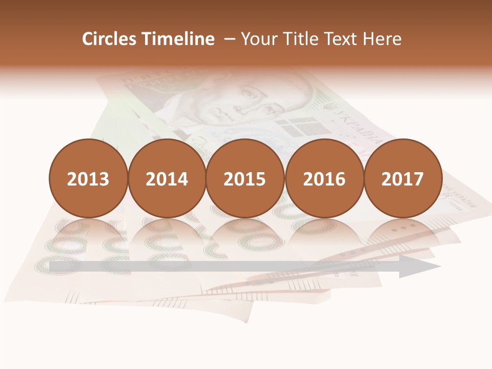 Grivna Economy Foreign PowerPoint Template