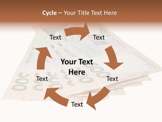 Grivna Economy Foreign PowerPoint Template