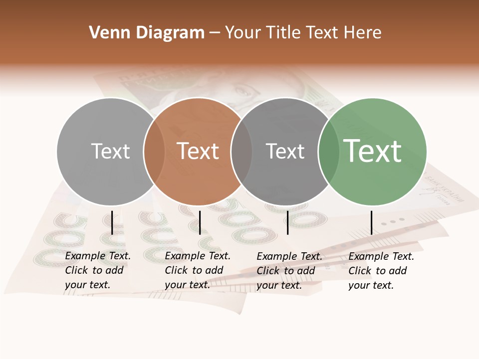 Grivna Economy Foreign PowerPoint Template