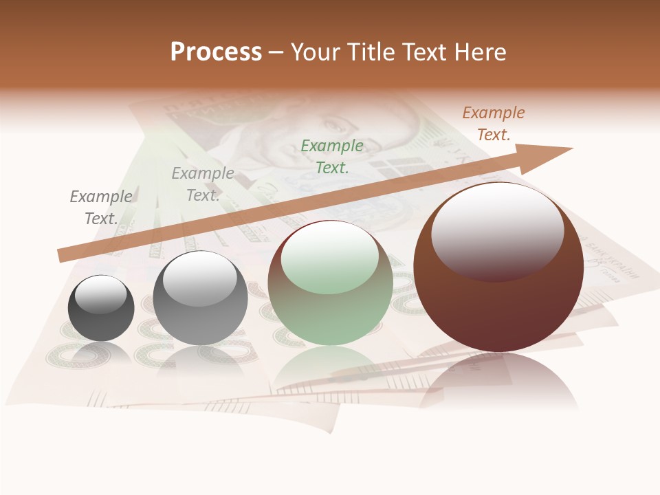 Grivna Economy Foreign PowerPoint Template