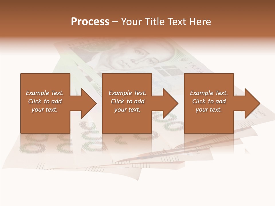 Grivna Economy Foreign PowerPoint Template