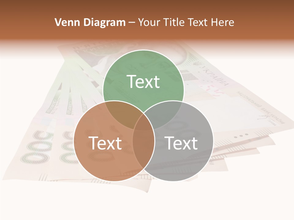 Grivna Economy Foreign PowerPoint Template
