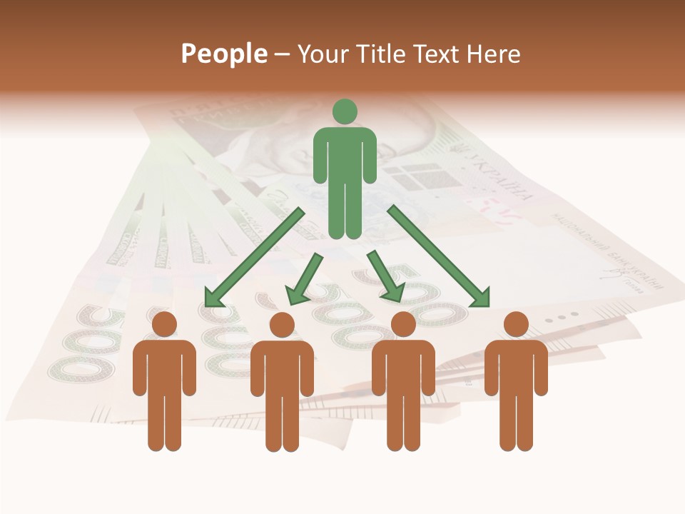 Grivna Economy Foreign PowerPoint Template