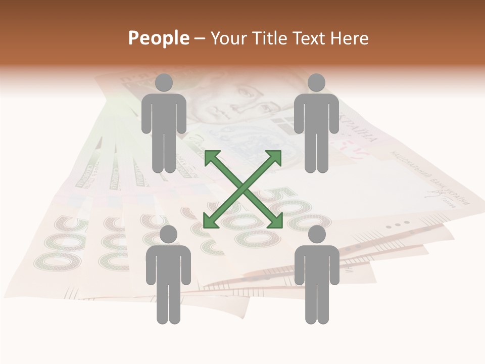 Grivna Economy Foreign PowerPoint Template