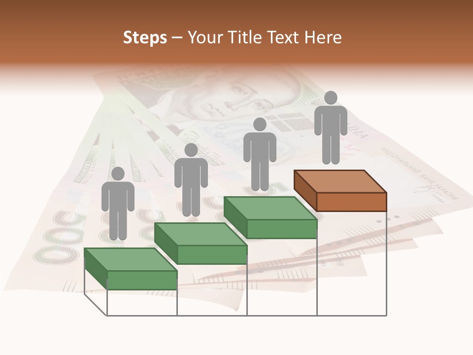 Grivna Economy Foreign PowerPoint Template