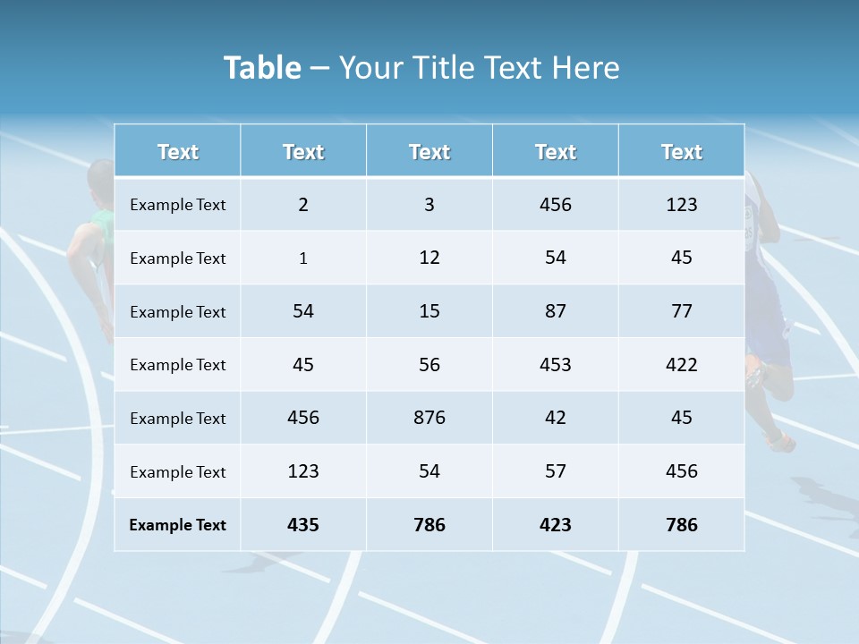 Cheerful Man Desk PowerPoint Template