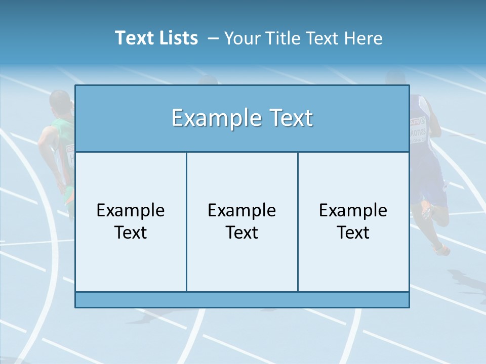 Cheerful Man Desk PowerPoint Template