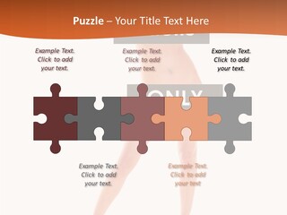 Belly Woman Navel PowerPoint Template