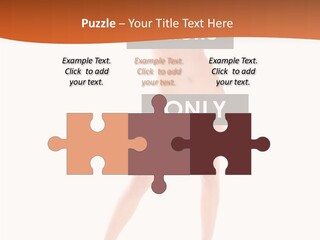 Belly Woman Navel PowerPoint Template