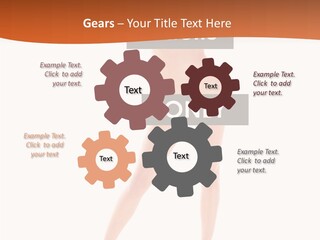Belly Woman Navel PowerPoint Template