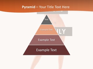 Belly Woman Navel PowerPoint Template