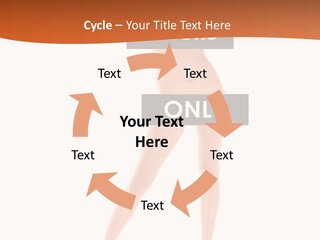 Belly Woman Navel PowerPoint Template