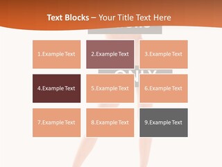 Belly Woman Navel PowerPoint Template