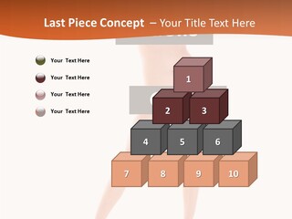 Belly Woman Navel PowerPoint Template