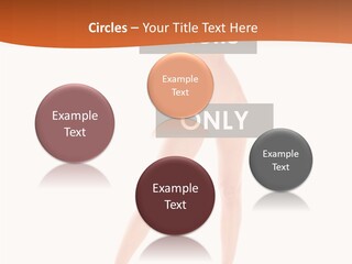 Belly Woman Navel PowerPoint Template