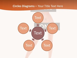 Belly Woman Navel PowerPoint Template