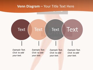 Belly Woman Navel PowerPoint Template