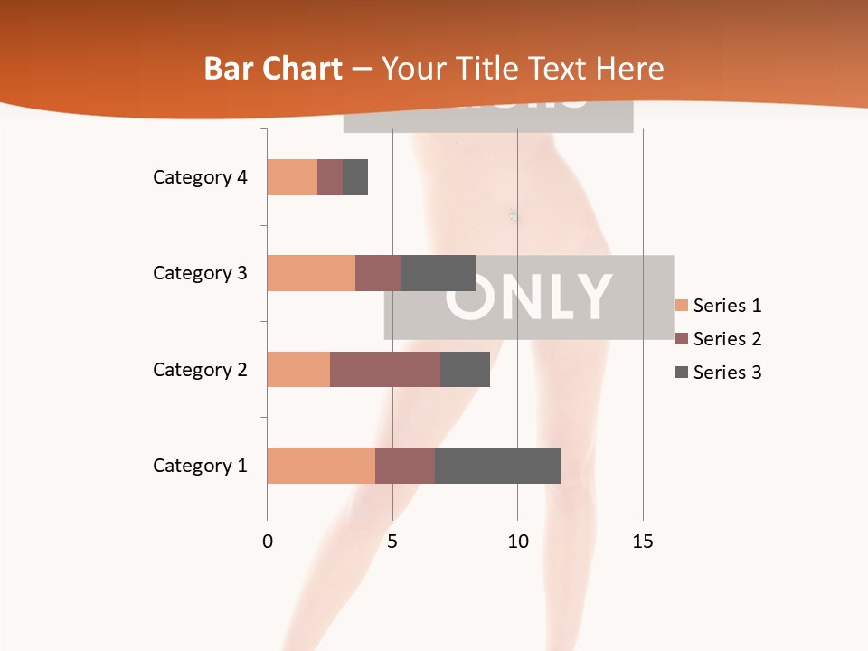 Belly Woman Navel PowerPoint Template