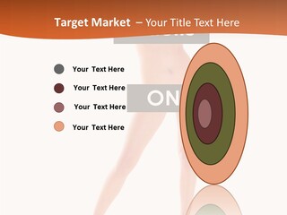 Belly Woman Navel PowerPoint Template