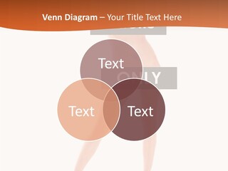 Belly Woman Navel PowerPoint Template
