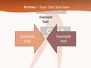 Belly Woman Navel PowerPoint Template