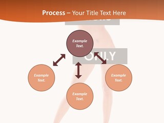 Belly Woman Navel PowerPoint Template
