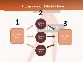 Belly Woman Navel PowerPoint Template