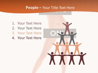 Belly Woman Navel PowerPoint Template