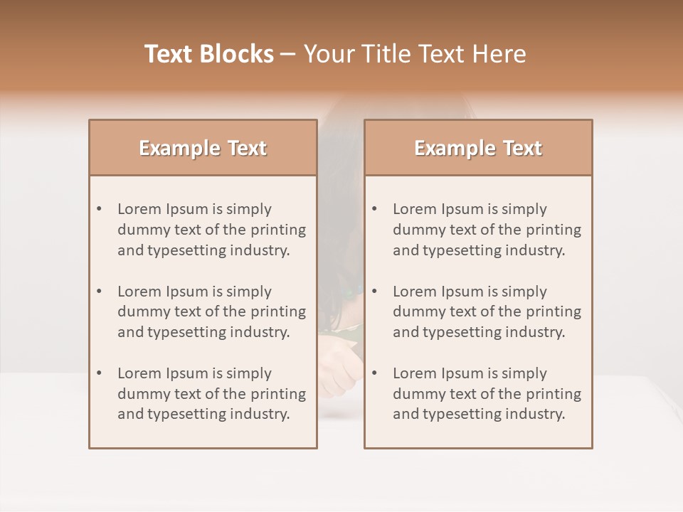 Youth Hold Old PowerPoint Template