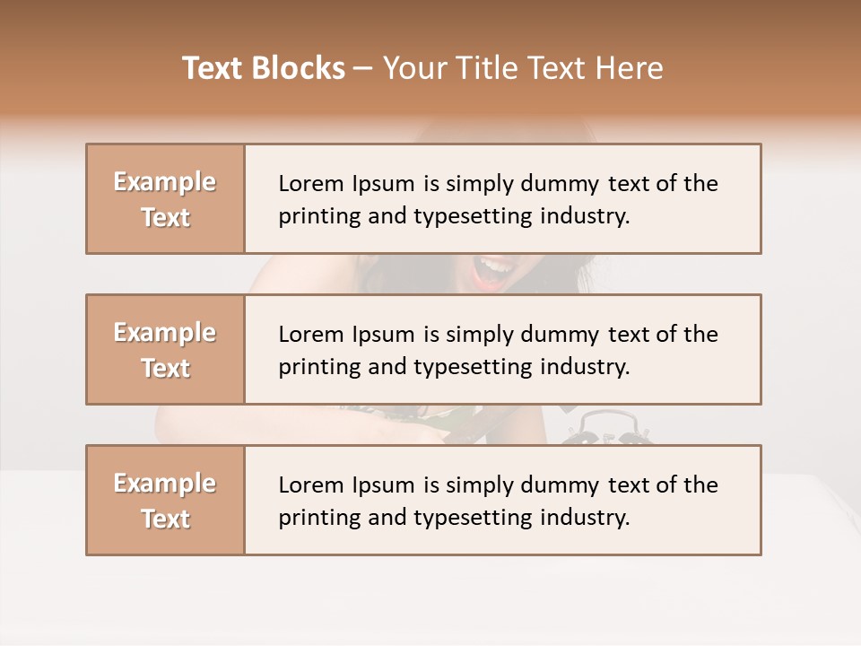Youth Hold Old PowerPoint Template