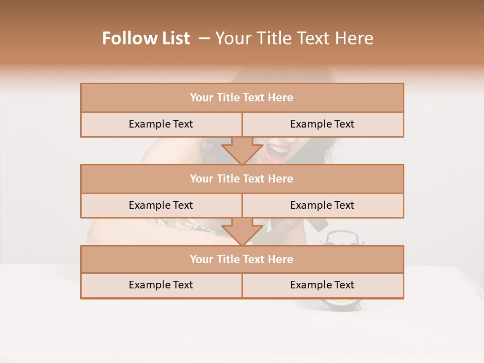 Youth Hold Old PowerPoint Template