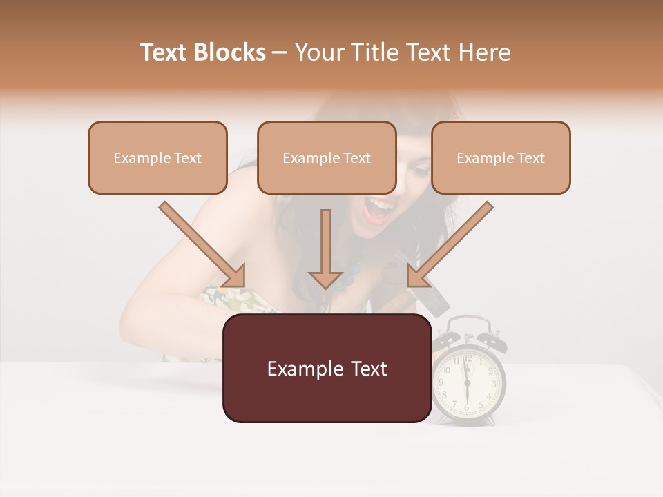 Youth Hold Old PowerPoint Template