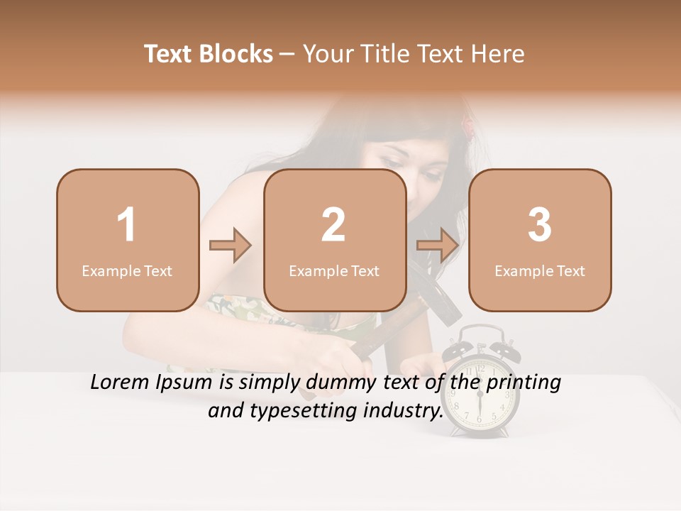 Youth Hold Old PowerPoint Template