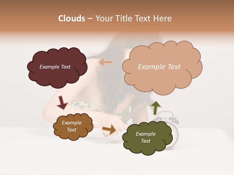 Youth Hold Old PowerPoint Template