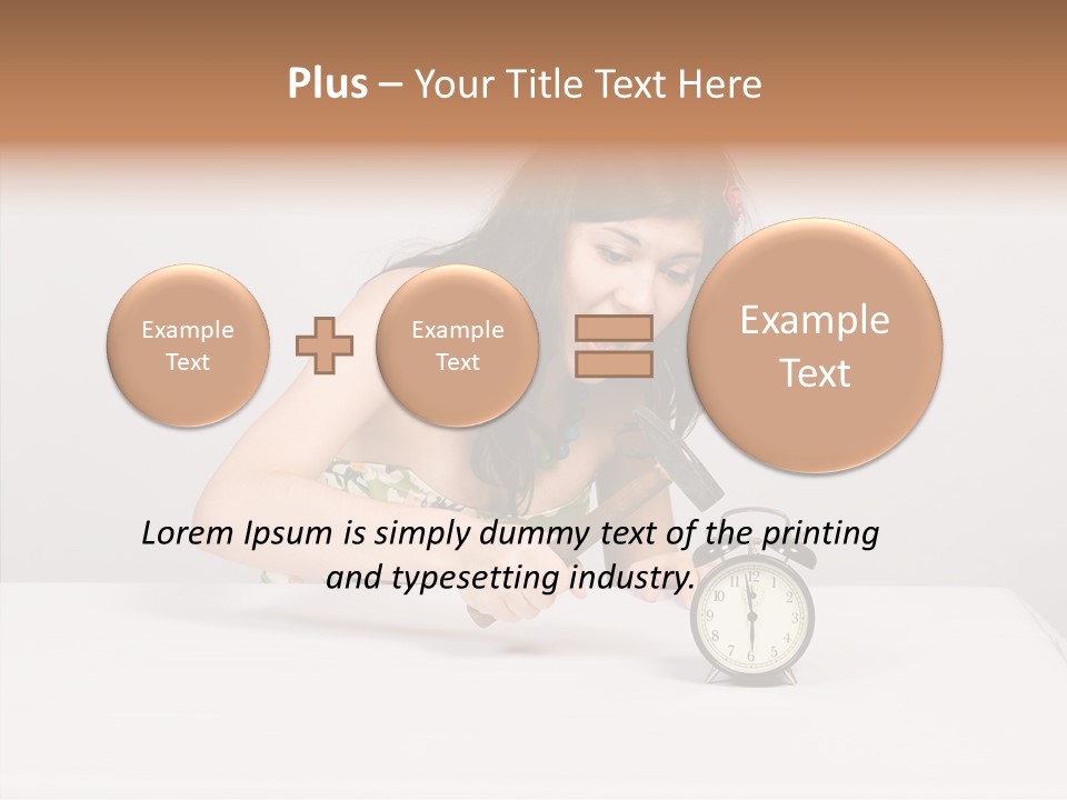 Youth Hold Old PowerPoint Template