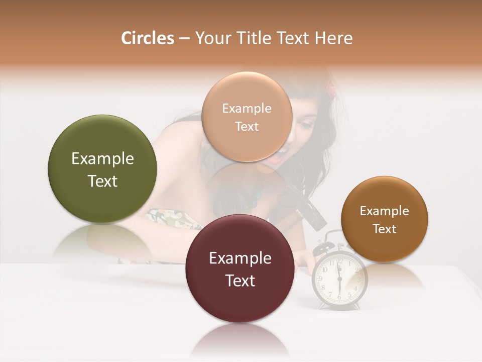 Youth Hold Old PowerPoint Template