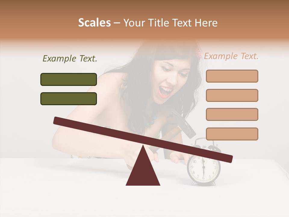 Youth Hold Old PowerPoint Template