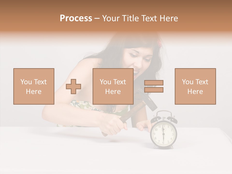 Youth Hold Old PowerPoint Template