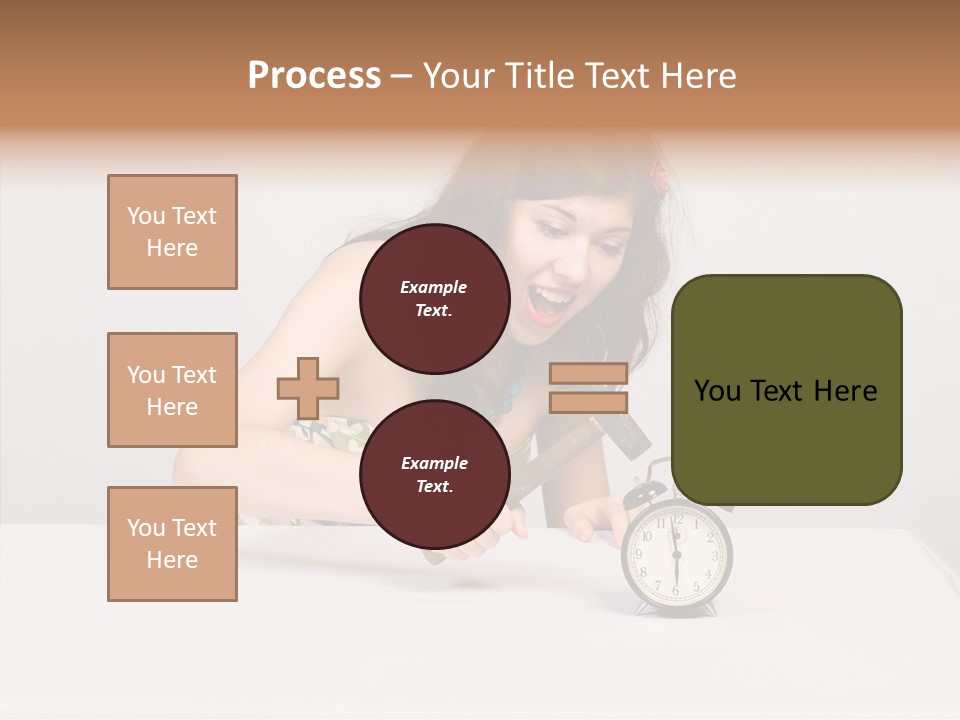Youth Hold Old PowerPoint Template