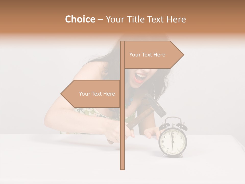 Youth Hold Old PowerPoint Template