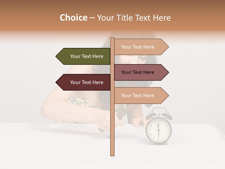 Youth Hold Old PowerPoint Template