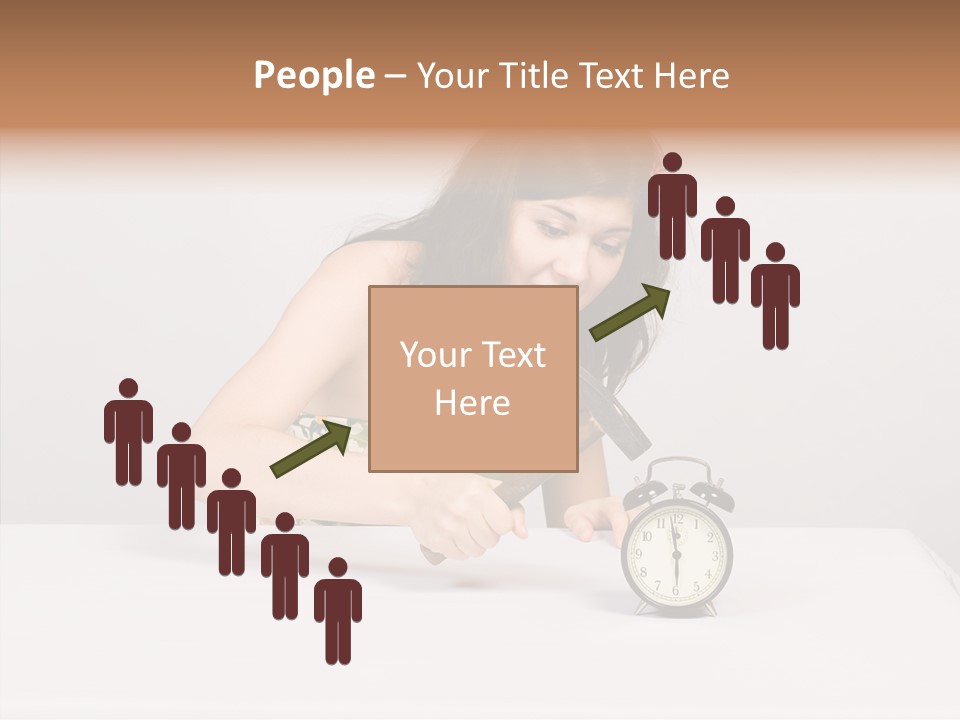 Youth Hold Old PowerPoint Template