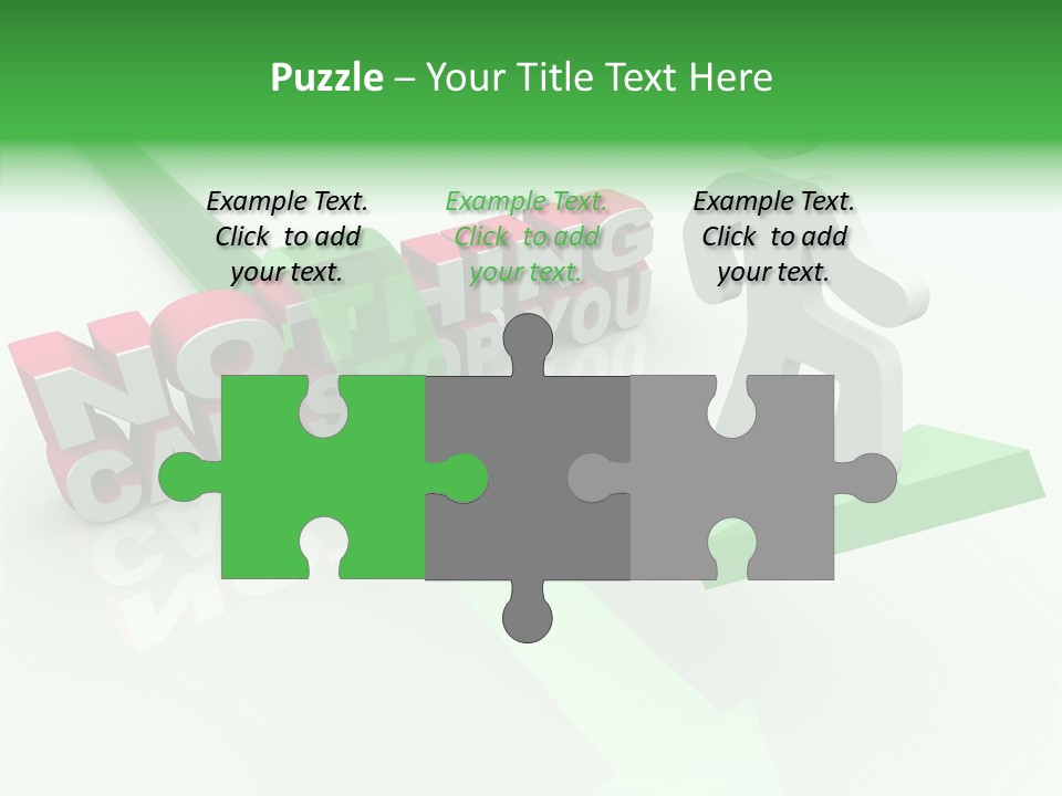 Persevere Steadfast Ascending PowerPoint Template