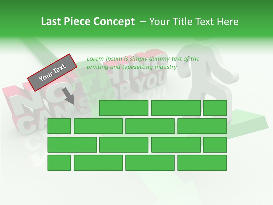 Persevere Steadfast Ascending PowerPoint Template