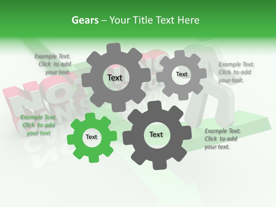 Persevere Steadfast Ascending PowerPoint Template