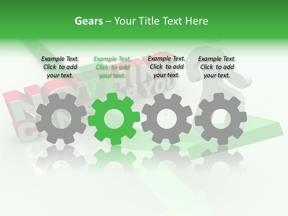 Persevere Steadfast Ascending PowerPoint Template