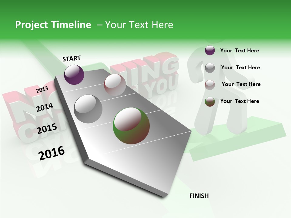 Persevere Steadfast Ascending PowerPoint Template