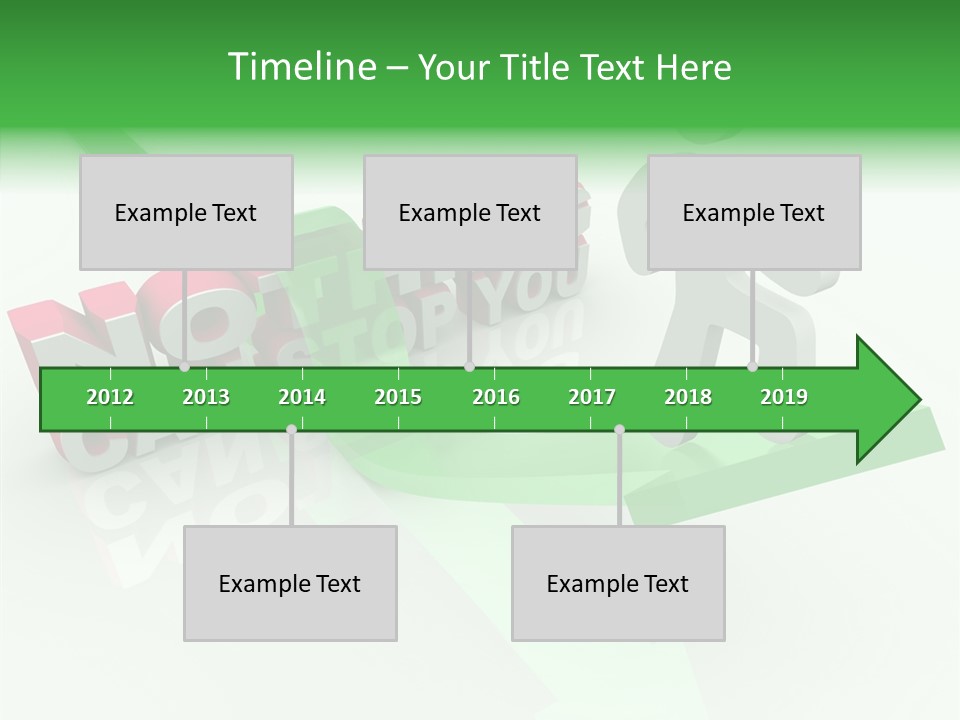 Persevere Steadfast Ascending PowerPoint Template