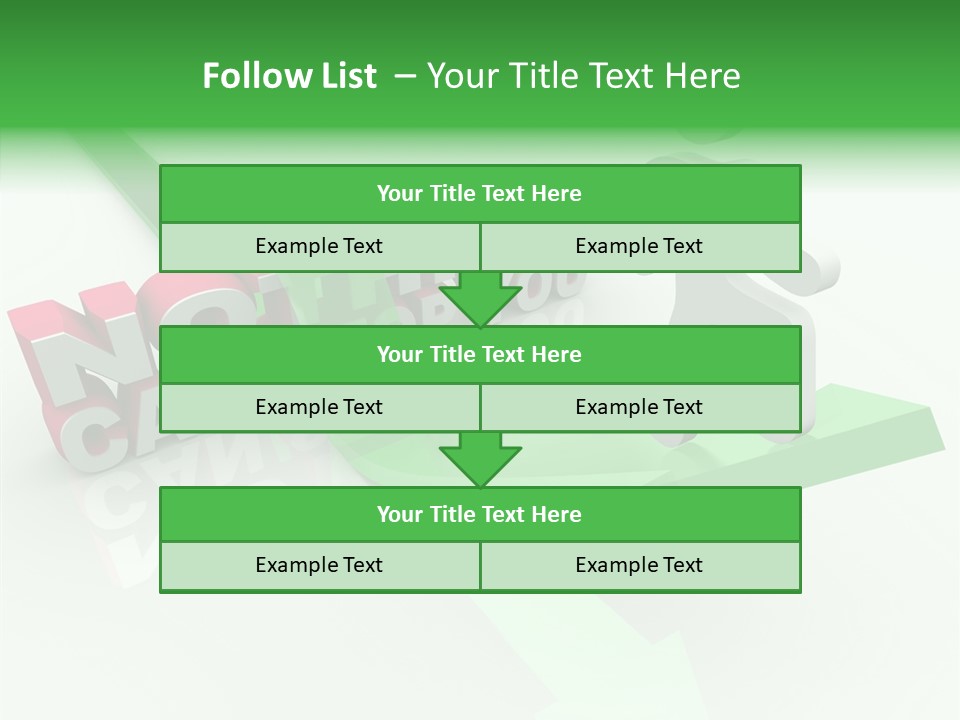 Persevere Steadfast Ascending PowerPoint Template